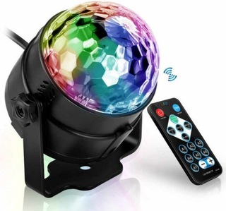 УДАРИЛ! ДИСКОШАР RGB LED ДИСКОВЫЙ ПРОЕКТОР