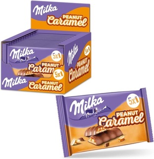 Milka Peanut Caramel 185g / op