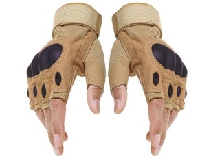 Військові тактичні рукавички без пальців розмір XL