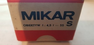 Об'єктив MIKAR S 1: 4,5 F PZO