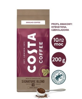 Costa Coffee молотый темный жареный 4x 200 г