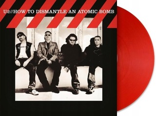 U2 як Dismantle Atomic Bomb Червоний Вініл / Вініл