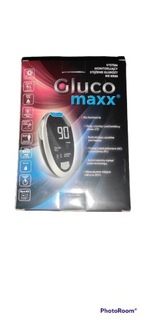 Glucomaxx новий глюкометр + ланцети + смужки