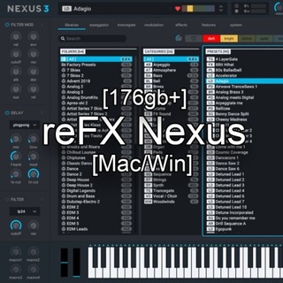 reFX Nexus 3.4.4 + 176gb Expansions [Mac/Win] Vst