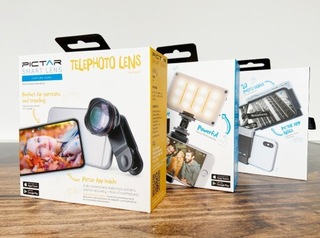 Комплект Pictar з об'єктивом для телефону, Smart Grip