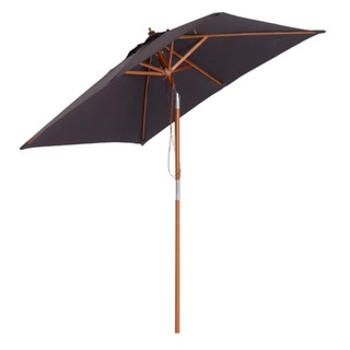 Складной садовый бамбуковый зонтик 200x150 см