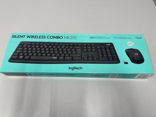 Клавиатура + мышь Logitech MK295 Silent Wireless