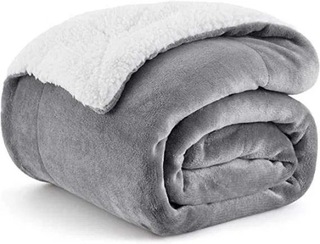 Уютное теплое двустороннее одеяло Bedsure