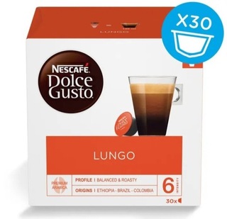 Капсулы Nescafe Dolce Gusto Lungo 30 шт. 