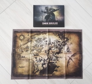 УНІКАЛЬНИЙ ARTBOOK І КАРТА DARK SOULS 2 ВІД EDY. ДЮБЕЛЬ.
