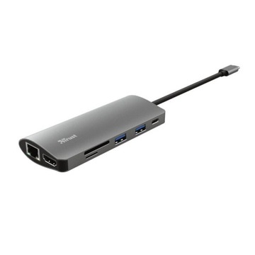 Dalyx TRUST USB C 7in1 адаптер док-станція