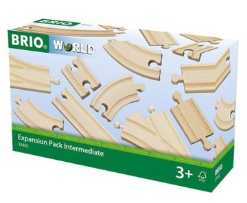 BRIO World. Набор дорожек для расширения, 16 шт.