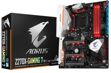 Материнская плата Gigabyte Aorus GA Z270X Gaming 7 ATX / 7 gen i7 i5 i3 Z170