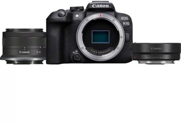 Canon EOS R10 + RF-S 18-45 IS STM + адаптер EOS R