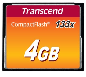 Карта памяти CompactFlash Transcend CF 4GB