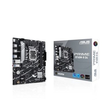 Материнская плата ASUS PRIME B760M-R D4 B760 DDR4 SATA3 / M. 2 USB3. 0 s. 1700
