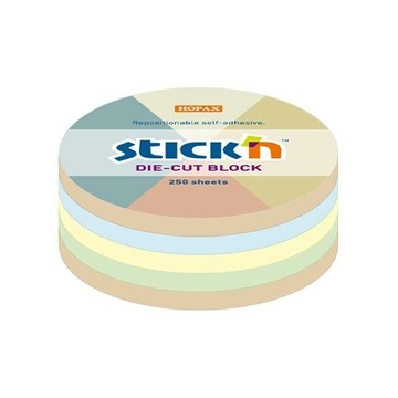 Липкий Блокнот Stick " N цветок 67x67mm, куб 250k. mix 5 цветов