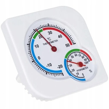 Бытовой гигрометр для измерения влажности + аналоговый термометр 2в1