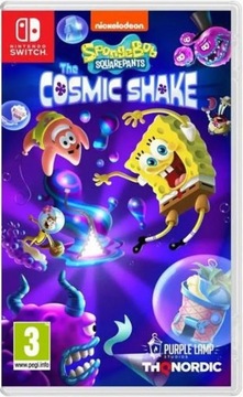 SpongeBob SquarePants The Cosmic Shake гра Switch картридж Dubbing RU