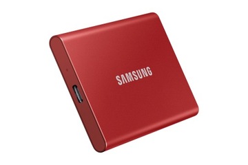 Внешний твердотельный накопитель Samsung T7 1 ТБ USB 3,2 1050/1000 Мбит / с Красный