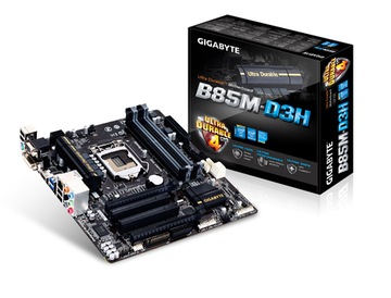 Материнская плата Gigabyte GA-B85M-D3H Socket 1150, I3, I5, I7 4X DDR3 ( 32GB )