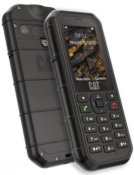 Telefon kmórkowy Cat B26 czarny