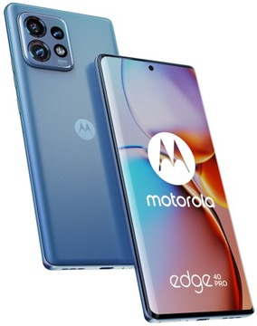 Motorola Edge 40 Pro 12 ГБ/256 ГБ, синій