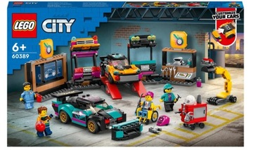 Мастерская по тюнингу автомобилей LEGO City 60389