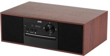 JVC RD-e761 CD-плеєр BT AUX USB CD-R LCD дерев'яний стильний