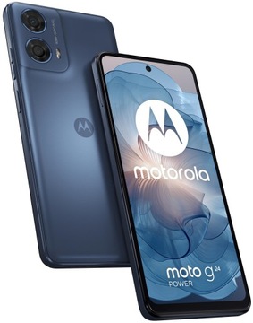 Смартфон MOTOROLA G24 POWER 8 / 256GB Ink BLUE NFC 90HZ 6000MAH