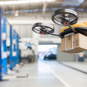 Forms of delivery of goods to the customer.  Drones are already doing this