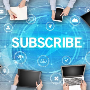 Subscriptions, or subscription-based business.  A future you cannot run from