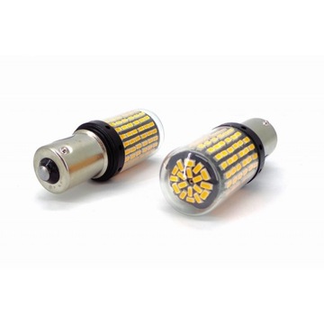 2X PY21W, BAU15S LED (СВЕТОДИОД ) 12-24V CANBUS ОРАНЖЕВАЯ