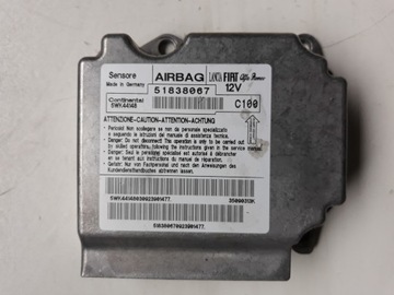 СЕНСОР МОДУЛЬ AIR BAG FIAT GRANDE PUNTO 51838067