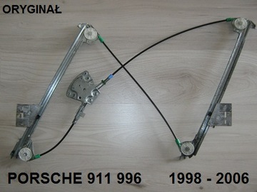 PORSCHE 911 996 МЕХАНІЗМ СКЛА ПЕРЕД ЛІВИЙ 98-06