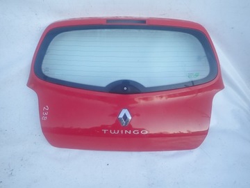 RENAULT TWINGO II 2 07-12 КРЫШКА ЗАД ЗАДНЯЯ