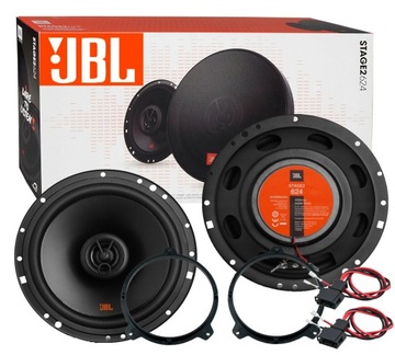 JBL STAGE 2 624 ДИНАМИКИ BMW 3 E46 ROVER 75 ПЕРЕД