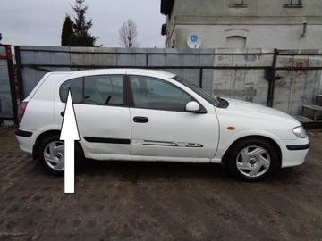 СТЕКЛО DRZWIOWA ПРАВОЕ ЗАД NISSAN ALMERA II N16 5D