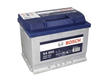 АККУМУЛЯТОР 60AH 540A SILVER S4 P+ BOSCH 0092S40050