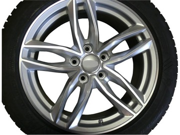 ШЕСТЕРНИ AUDI A4 B8 B9 S-LINE Z ПОКРЫШКАМИ 225/50R17 ЗИМА