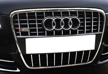 Audi a4 b7 s-line moldingai chromas grilis priekines groteles tuning, pirkti