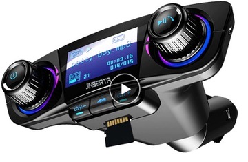 TRANSMITER FM MP3 USB SD LCD SET / SATZ MIKROFONE