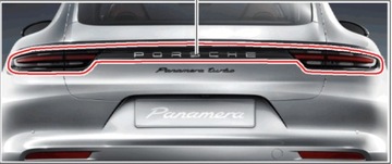 КОМПЛЕКТ ФАР ЗАДНІХ ЧОРНИХ PORSCHE PANAMERA 971