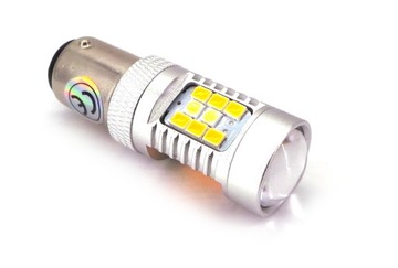 ЛАМПОЧКА LED (СВІТЛОДІОД) P21W/5W DUAL COLOR BAY15D 7277 1700LM