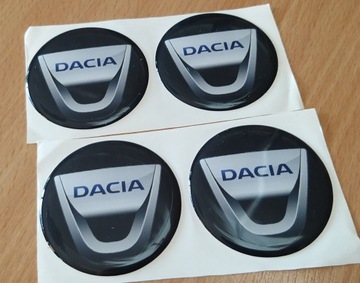 НАКЛЕЙКИ NA ШЕСТЕРНИ ЭМБЛЕМА DACIA 70MM !