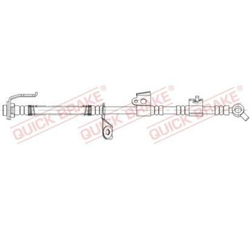 QUICK BRAKE ПАТРУБОК HAMULC ELAST BRAKE HOSE