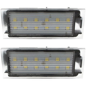 ПОДСВЕТКА LED (СВЕТОДИОД ) RENAULT MEGANE 2 II LAGUNA 3 III