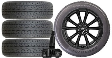 НОВЫЕ ШЕСТЕРНИ ЗИМА HYUNDAI GRAND SANTA FE GOODRIDE 235/60R18+TPMS