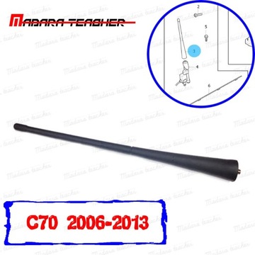 FOR VOLVO C70 РАДИО AERIAL ANTENNA ROD / MAST 30633898 2006 2007 200~5141