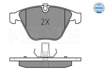 КОЛОДКИ HAM. BMW P. E60/61 03- 0252334720 MEYLE